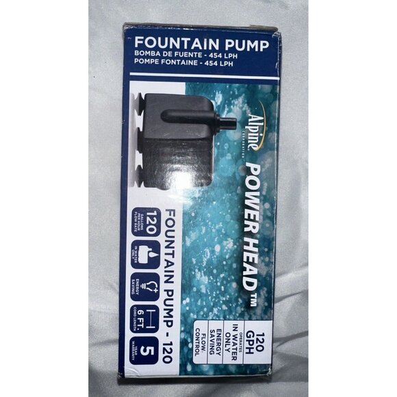 Alpine Power Head Statuary Pump 120 GPH Fountain Pump - Picture 6 of 6